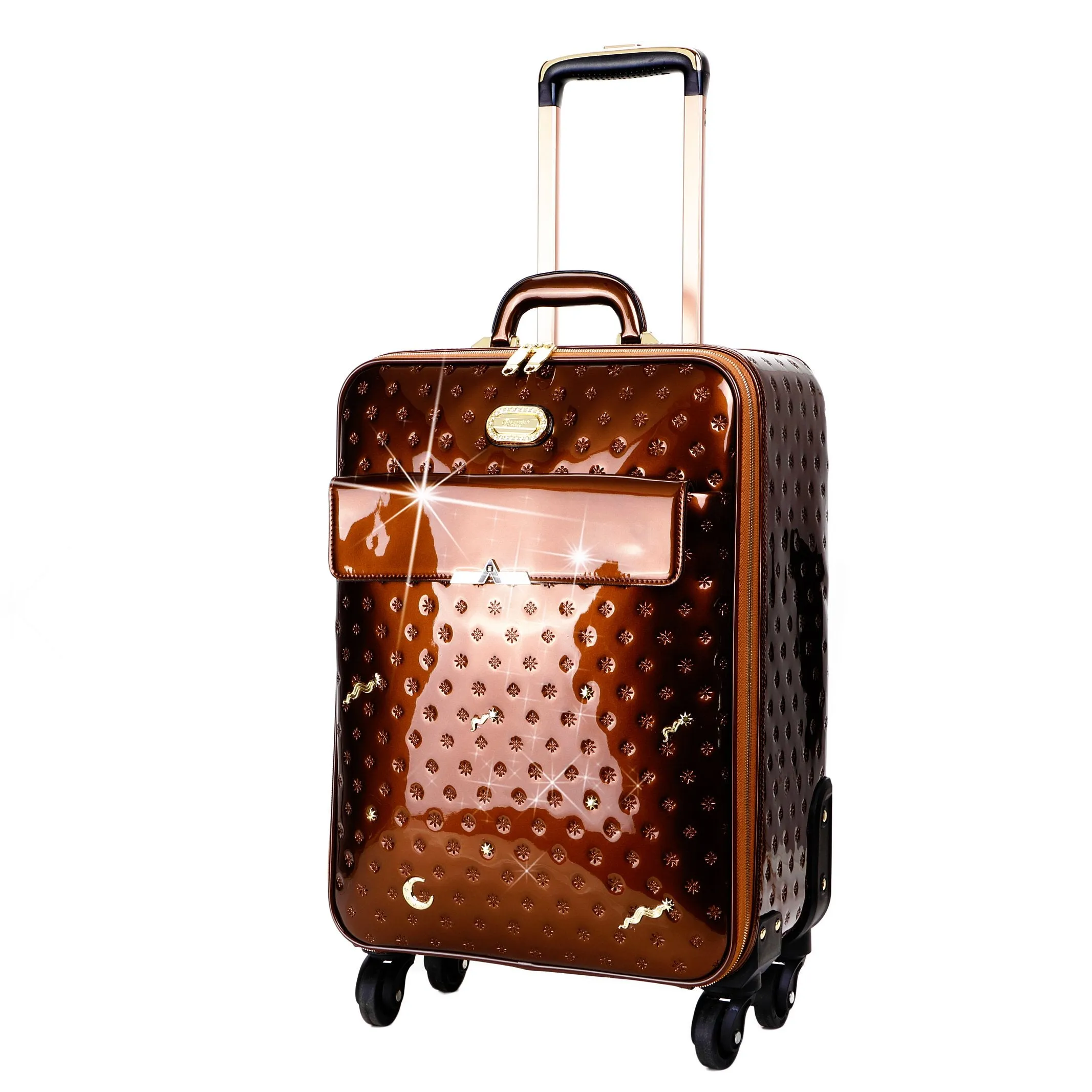 Meteor Sky Underseat Travel Luggage with Spinners [KVL8899]