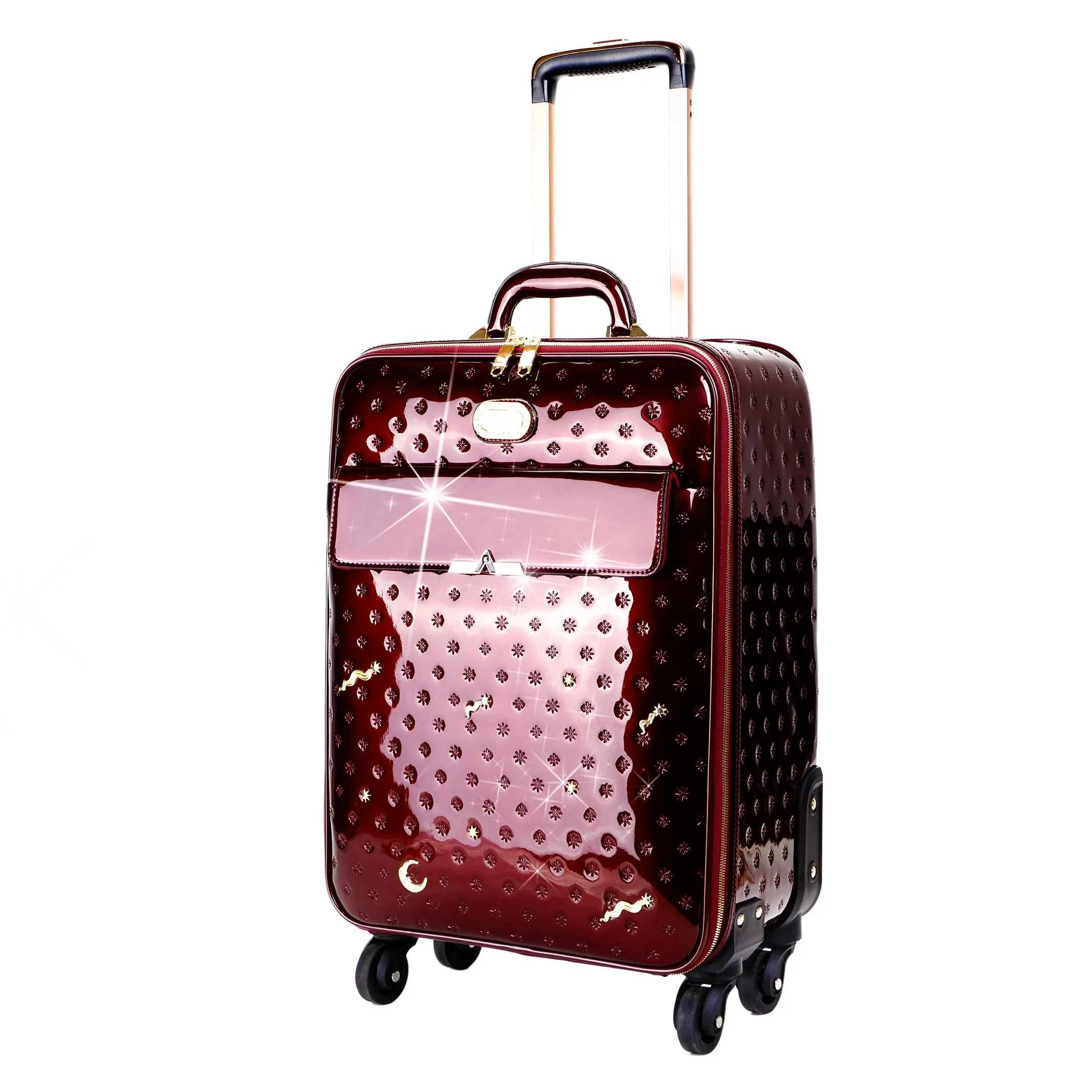 Meteor Sky Underseat Travel Luggage with Spinners [KVL8899]