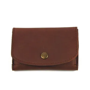 Mini Clutch Wallet- Crazy Horse Brown