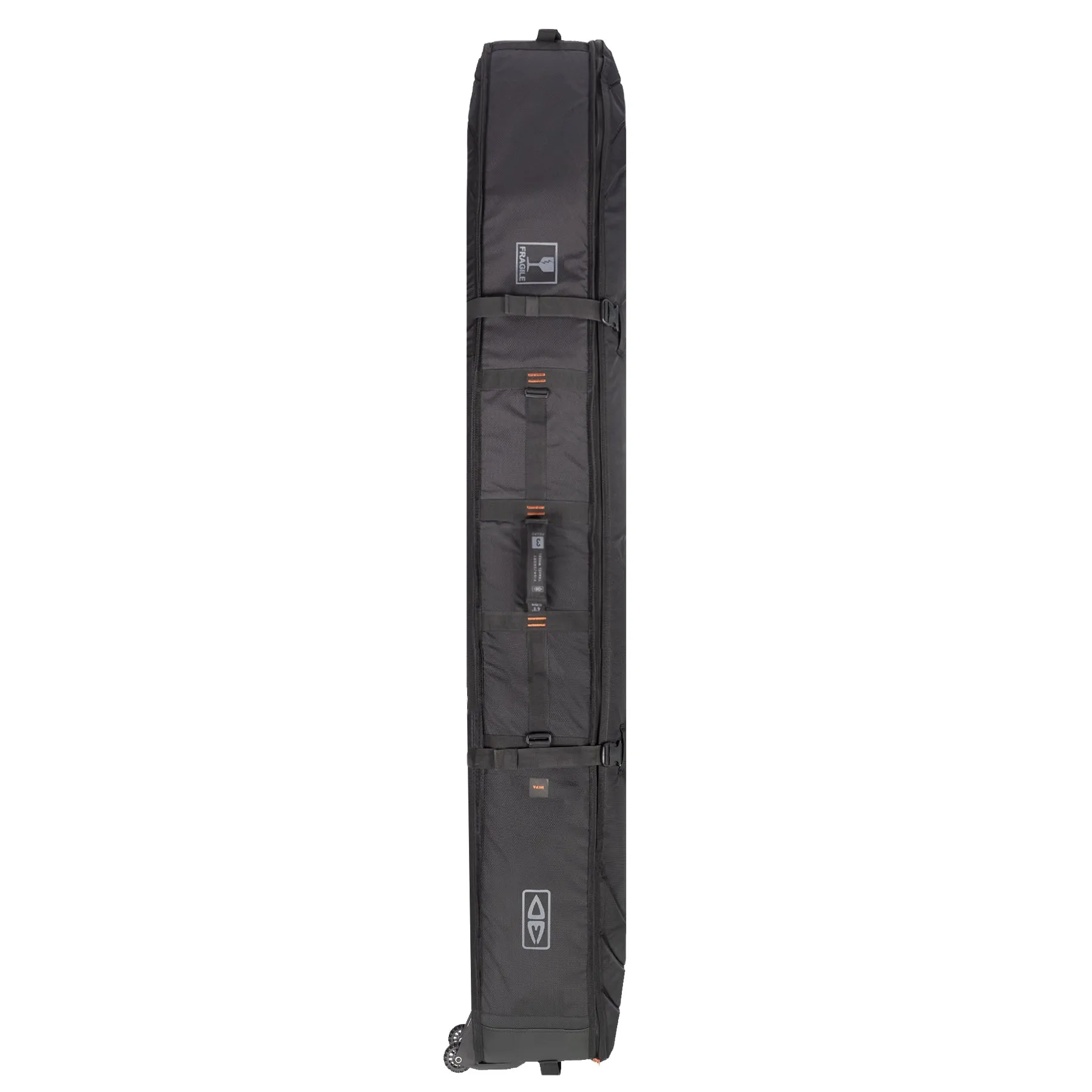 O&E HYPA FISH/SHORT TRAVEL COVER WHEEL 3 BOARD - 6'4"