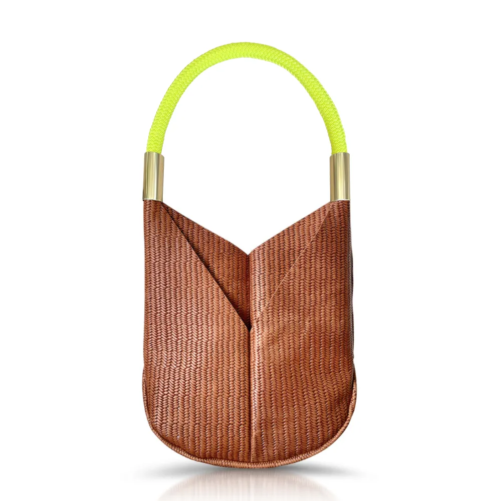 Original Wildwood Bag | Large in Brown Basketweave