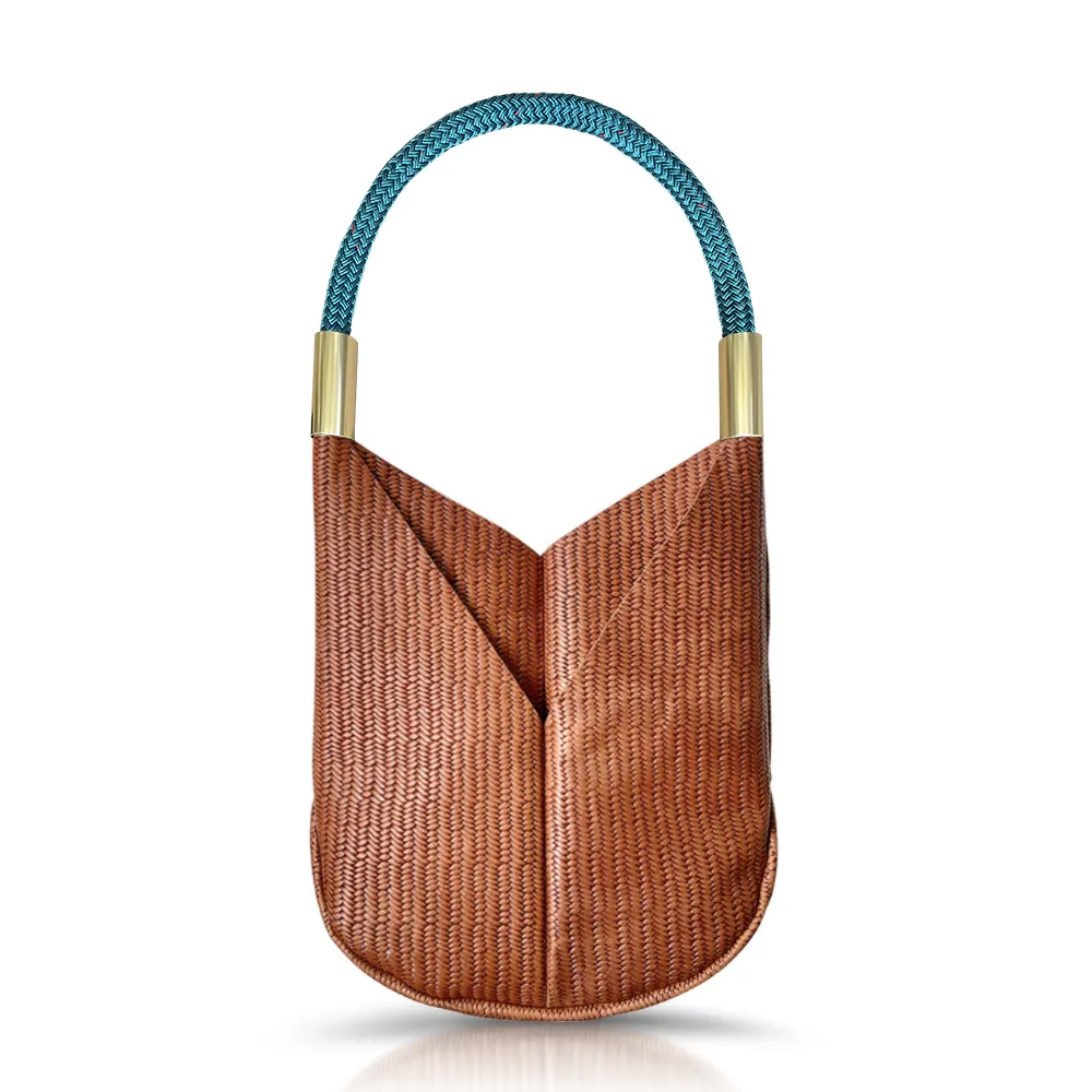 Original Wildwood Bag | Large in Brown Basketweave