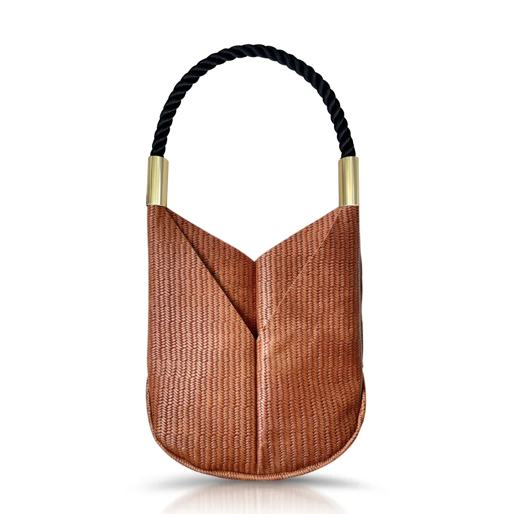 Original Wildwood Bag | Large in Brown Basketweave