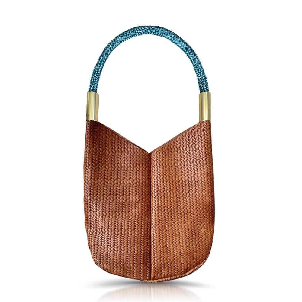 Original Wildwood Bag | Large in Brown Basketweave