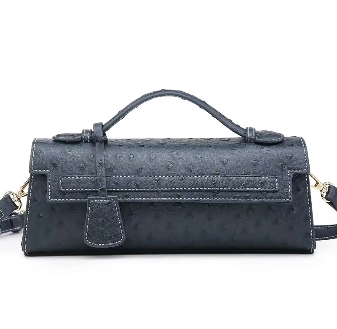 Ostrich Envelope Bag