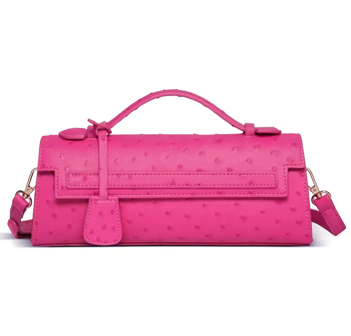 Ostrich Envelope Bag