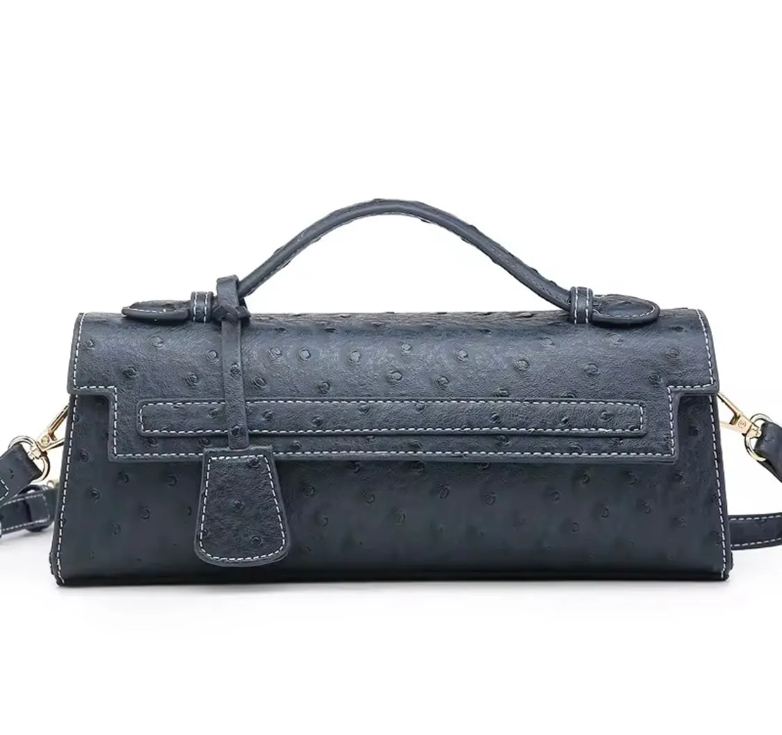 Ostrich Envelope Bag