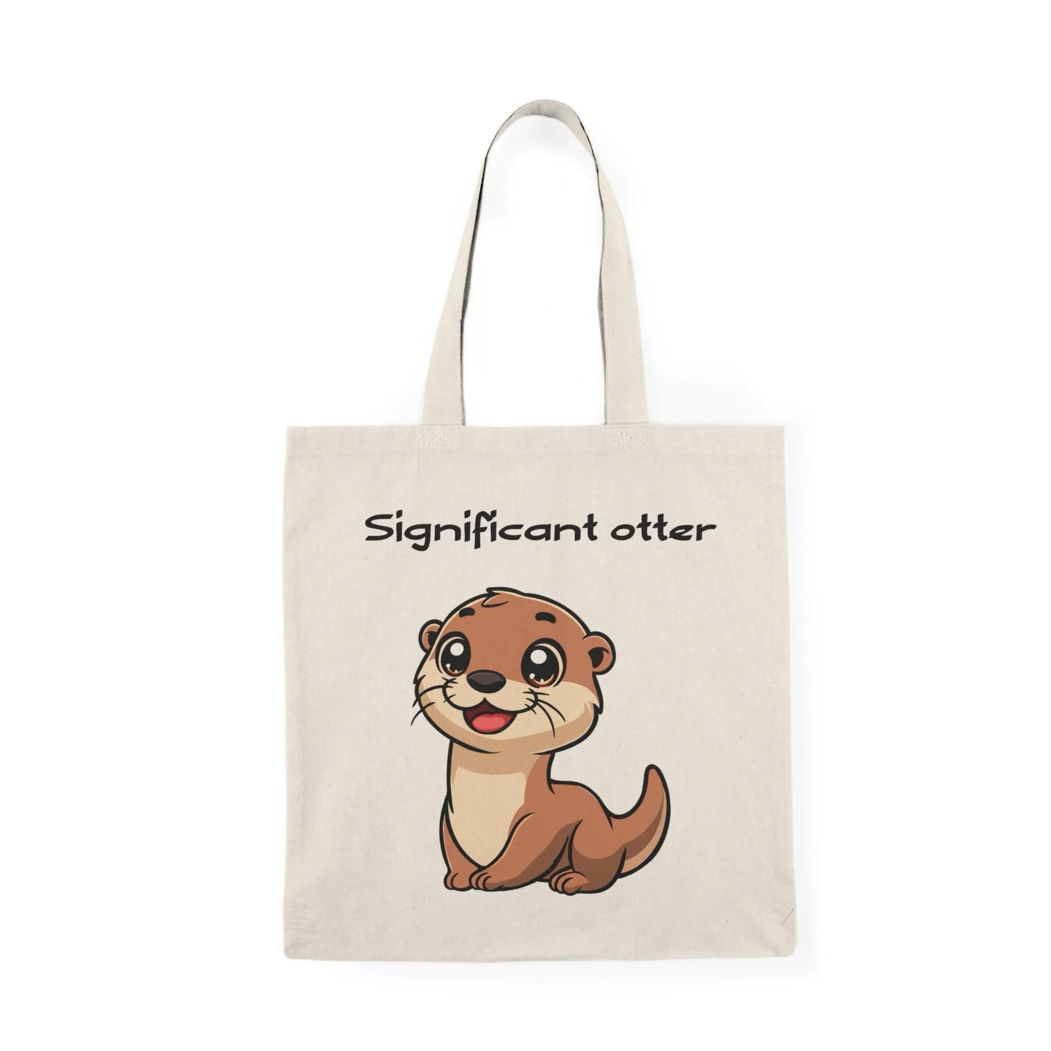Otterly Adorable Tote Bag – Cute or “Significant Otter” Style
