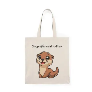 Otterly Adorable Tote Bag – Cute or “Significant Otter” Style