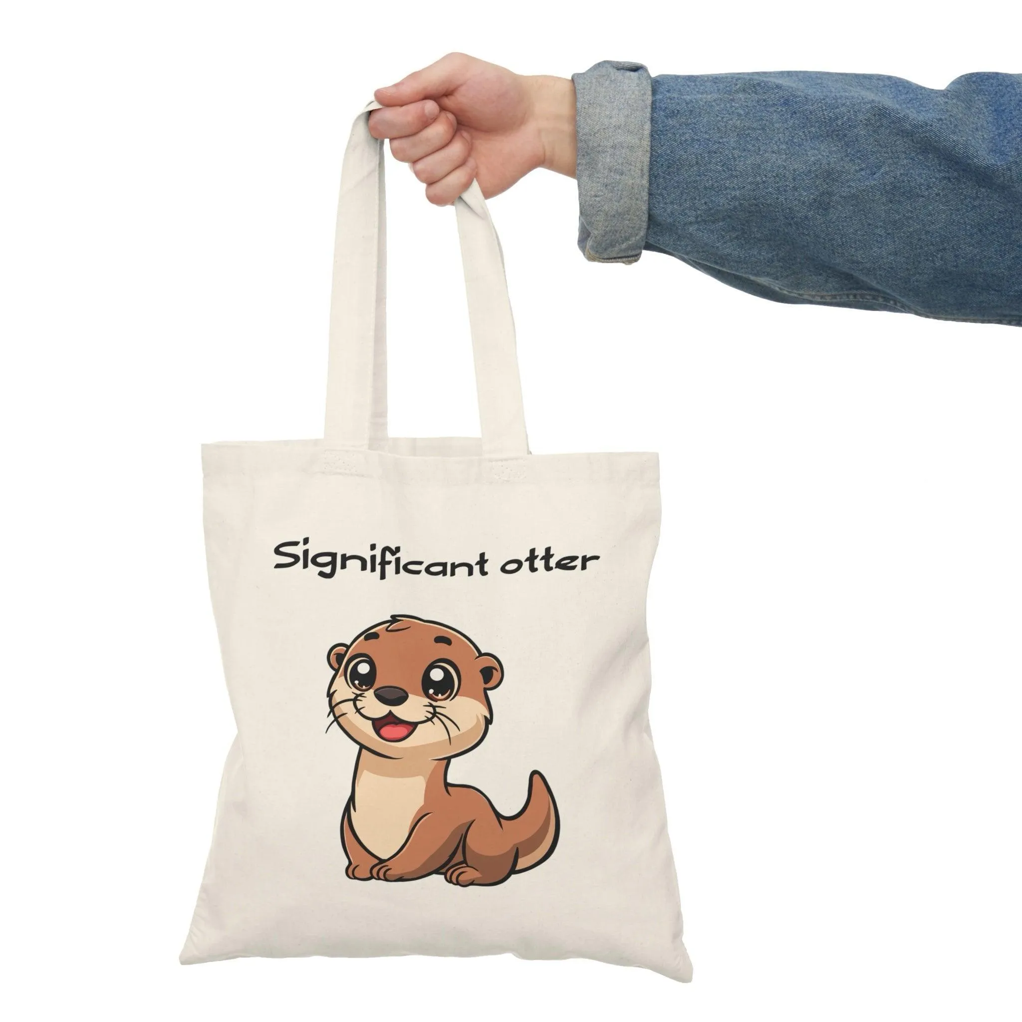 Otterly Adorable Tote Bag – Cute or “Significant Otter” Style