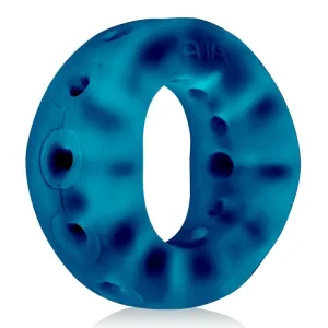 Oxballs - Axis - Ribbed Cockring - Blue Ice