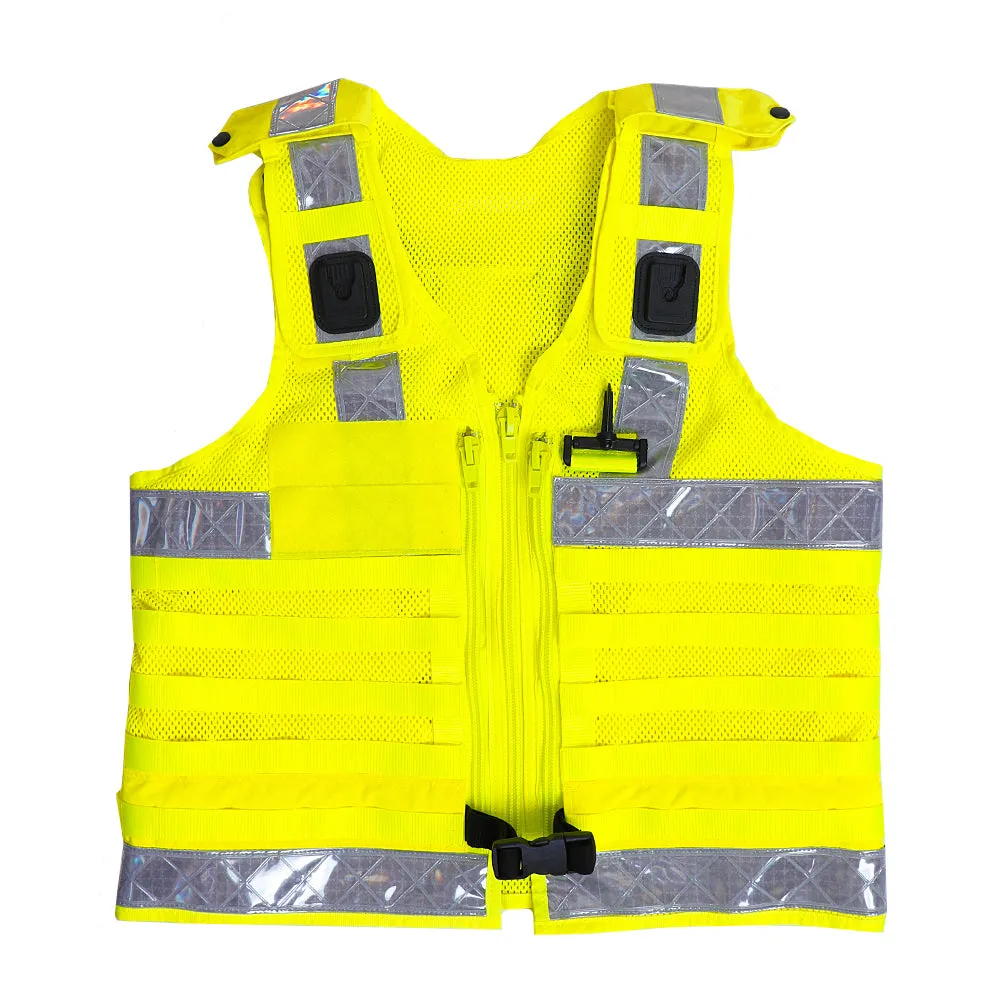 P833 Molle Vest Chasis - HiVis Yellow