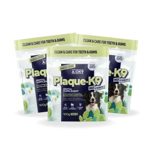 Plaque-K9 Max Strength Multibuy - 3 Pouches