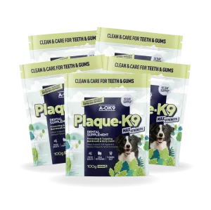 Plaque-K9 Max Strength Multibuy - 5 Pouches