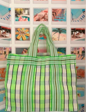 Recycled Retro Cube Tote
