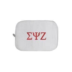 Sigma Psi Zeta Waffle Weave Cosmetic Bag