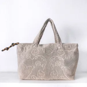 Socco Terry Large Tote - Mastic