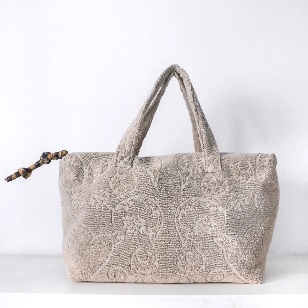 Socco Terry Large Tote - Mastic