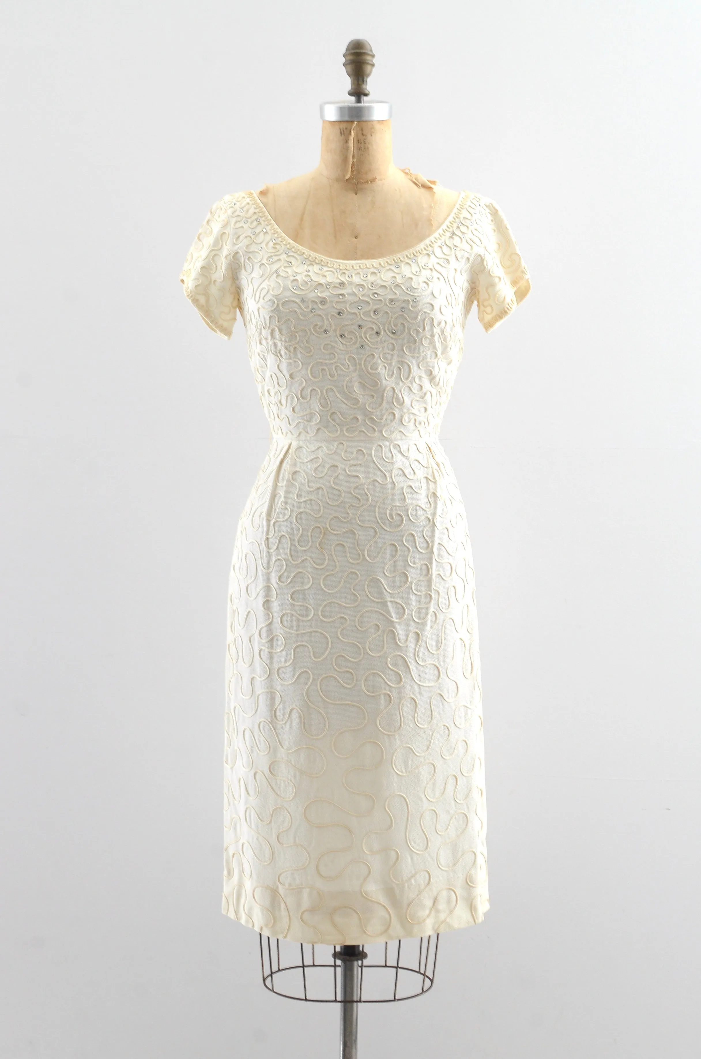 Soutache 50's Wiggle Dress