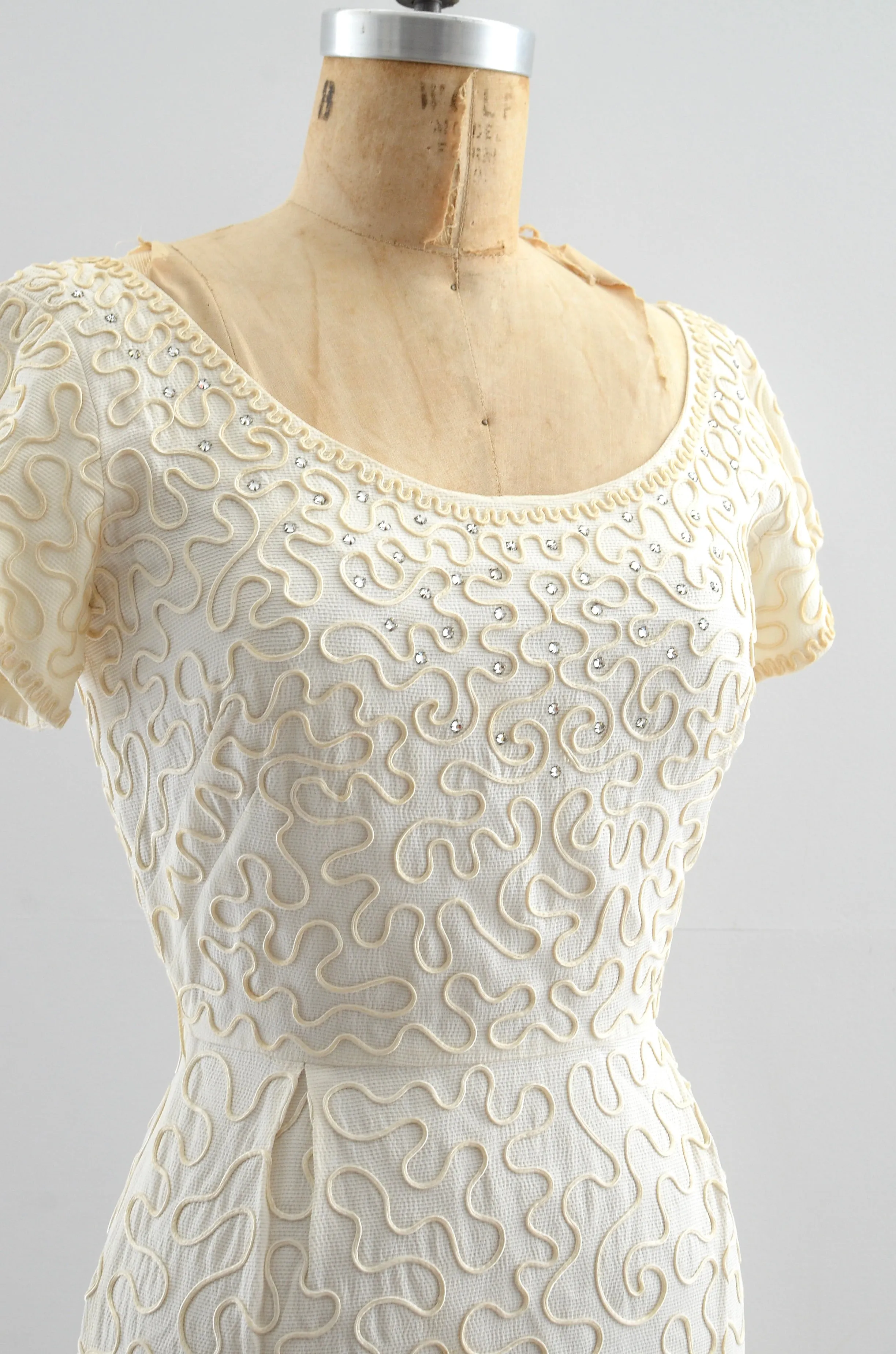 Soutache 50's Wiggle Dress