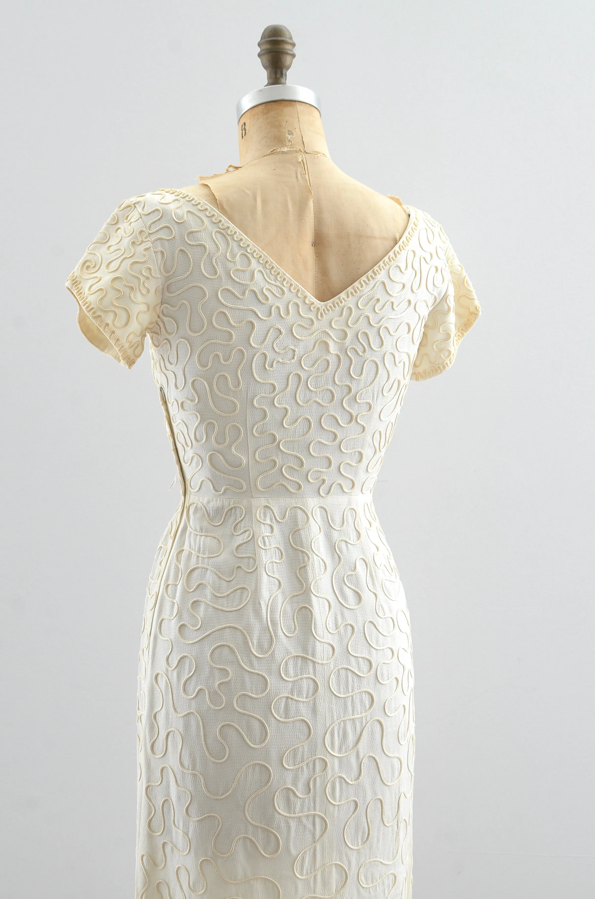 Soutache 50's Wiggle Dress