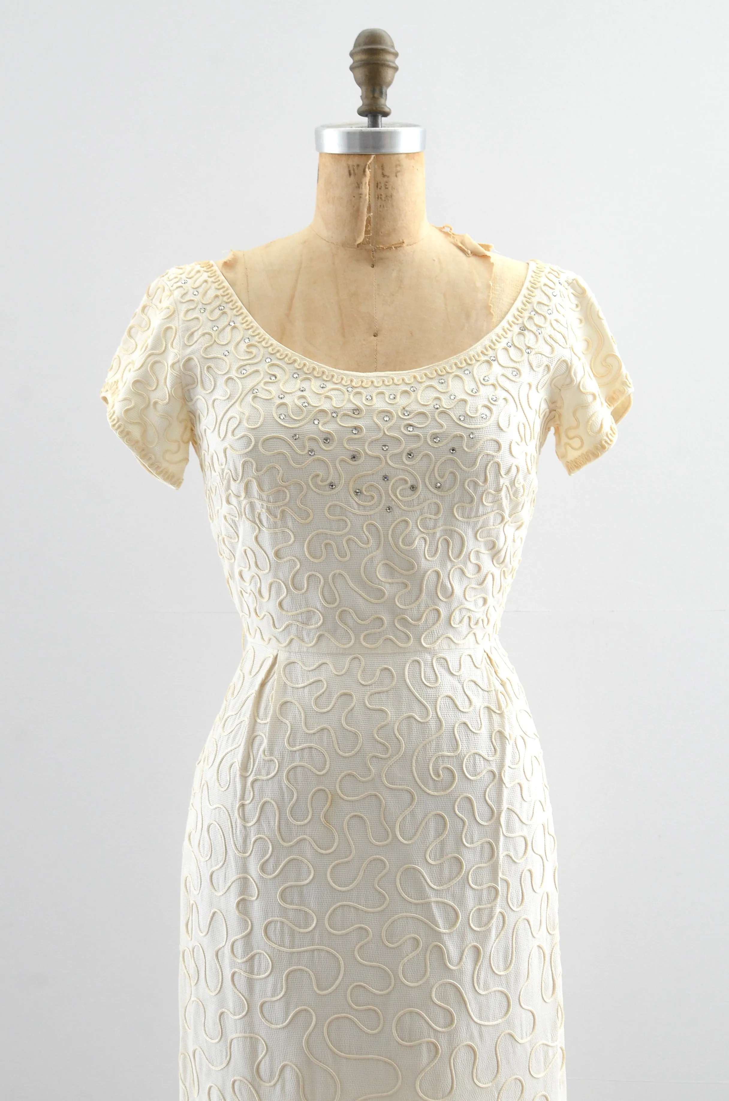 Soutache 50's Wiggle Dress
