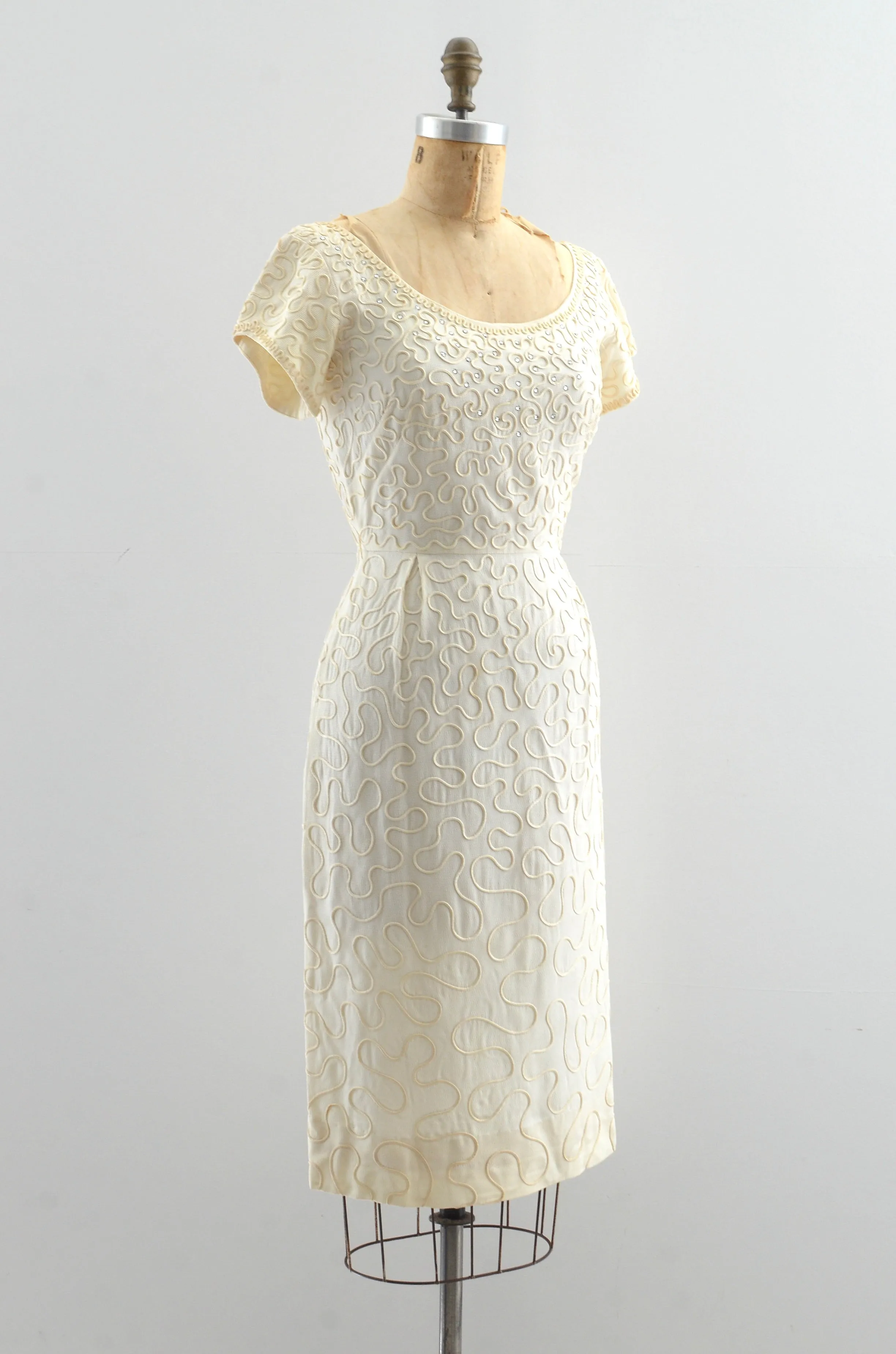 Soutache 50's Wiggle Dress