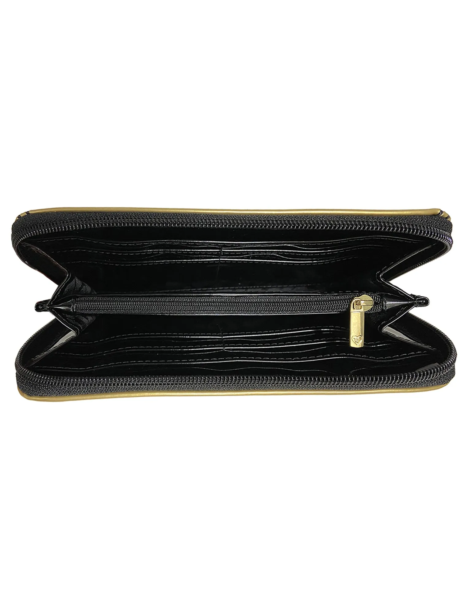 Star Wars Loungefly C3PO Women's Zip Around Wallet Gold