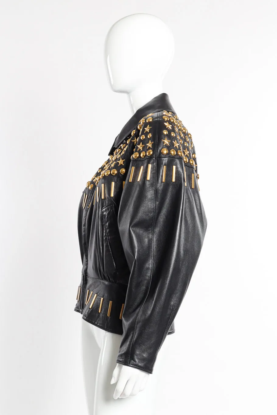 Studded Leather Jacket