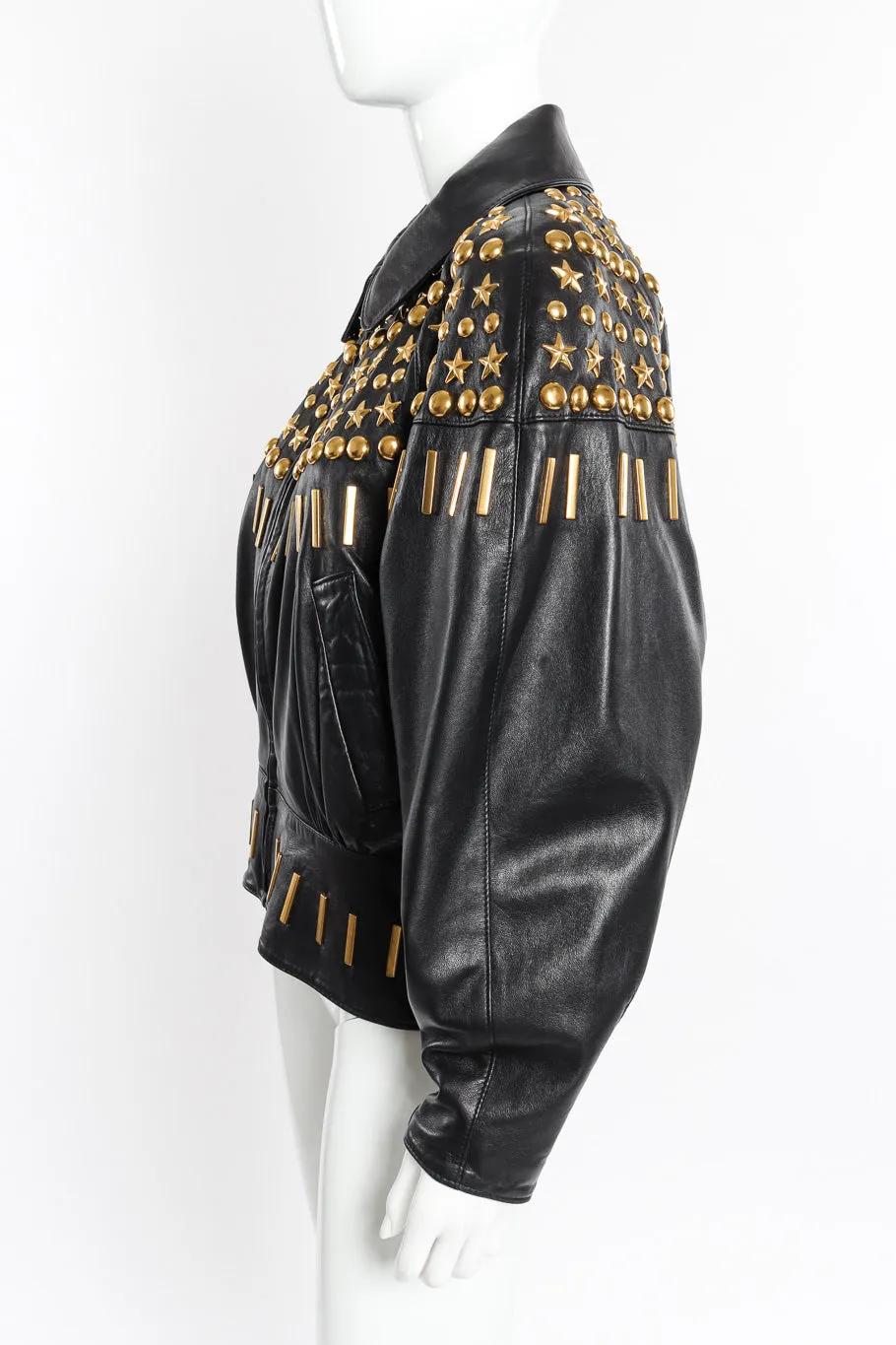 Studded Leather Jacket