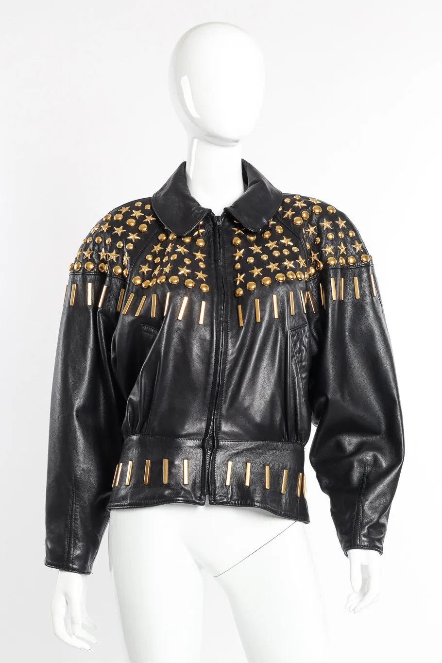 Studded Leather Jacket