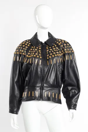 Studded Leather Jacket