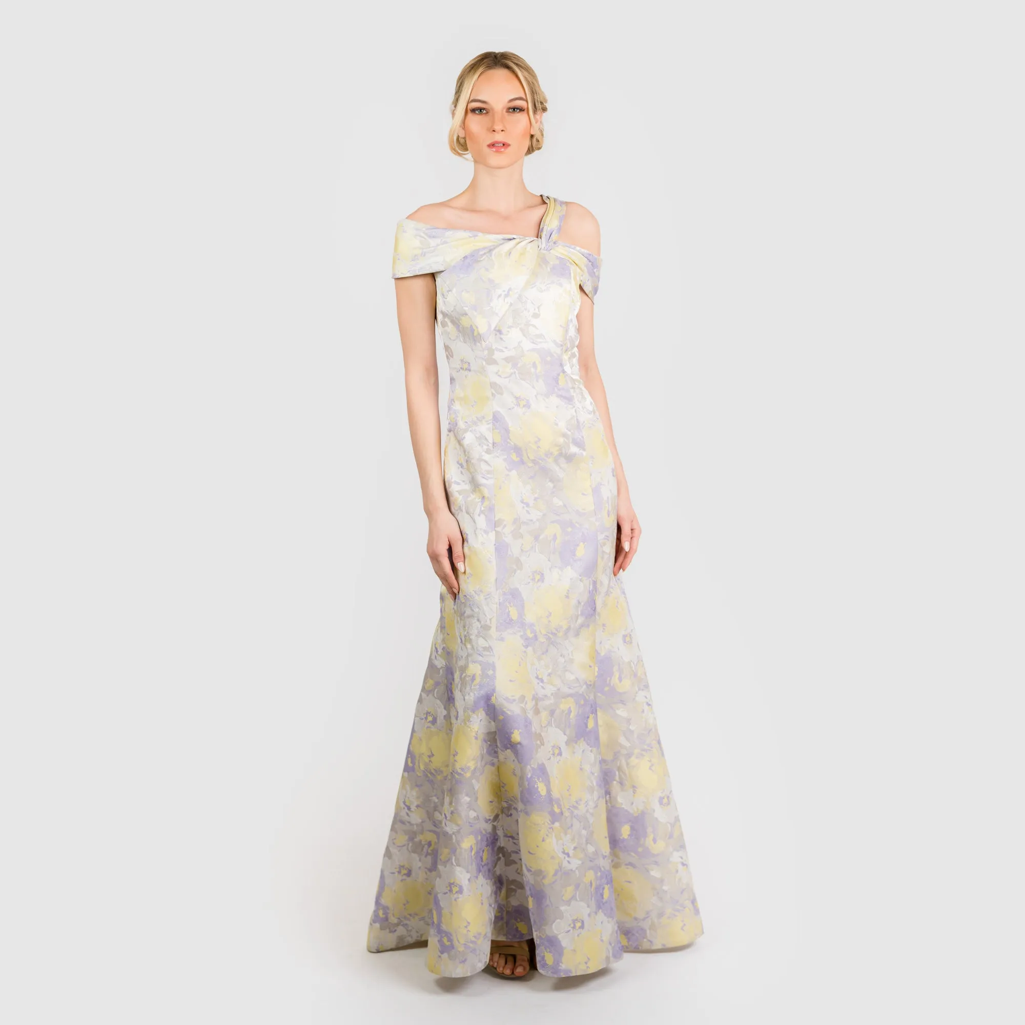 The Off The Shoulder Bow Gown