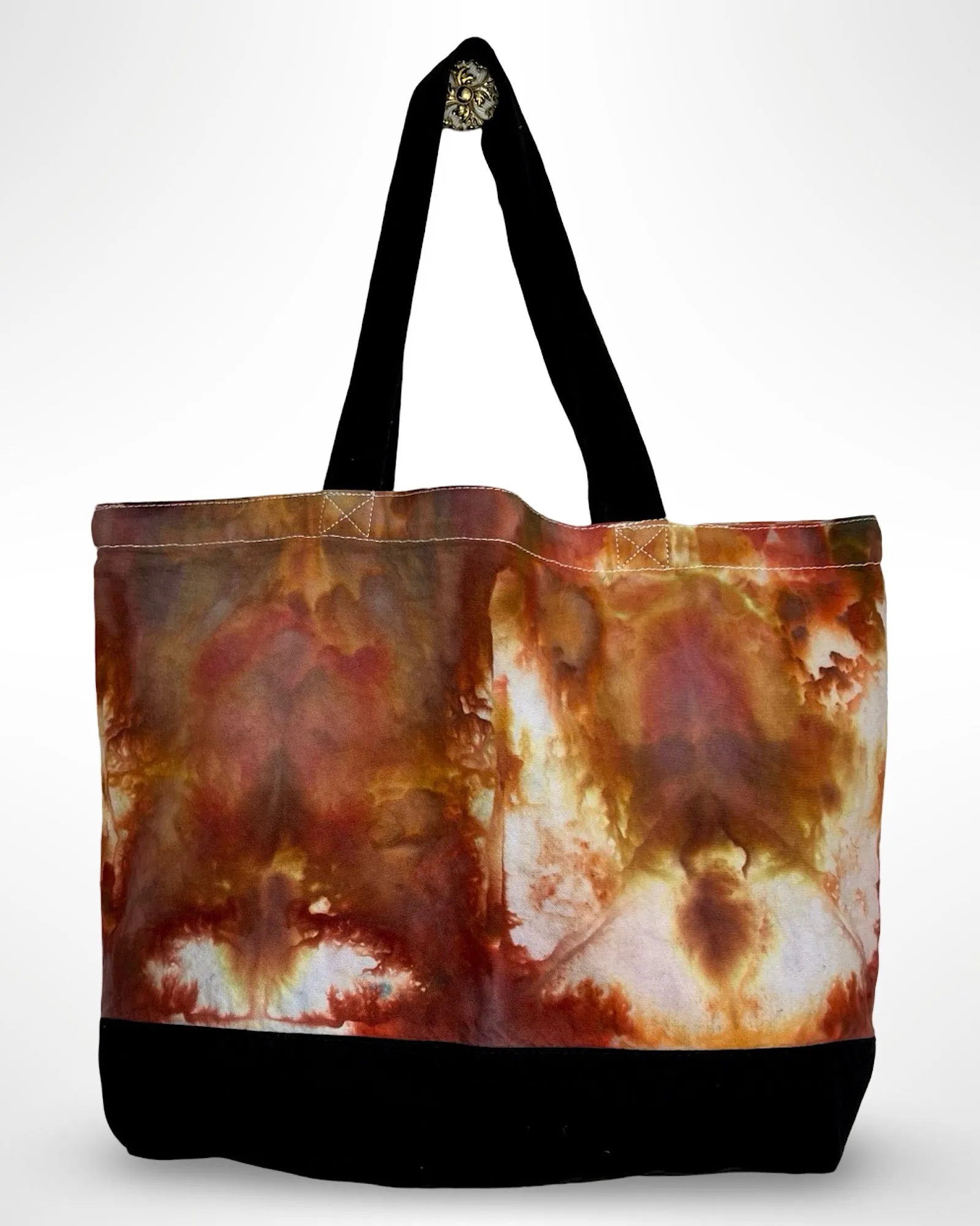 Tie Dye Canvas Tote Bag - Phoenix