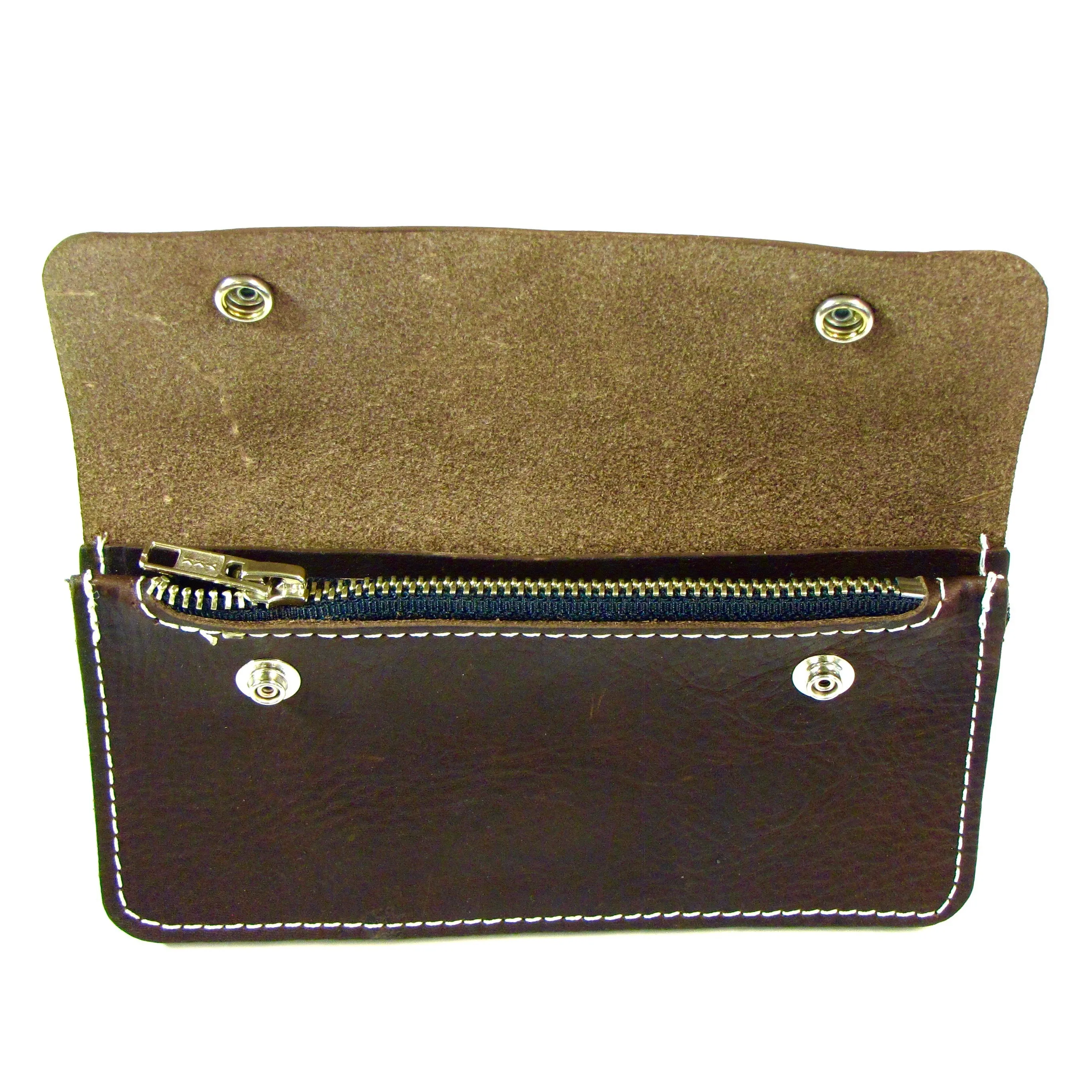 Trucker Wallet- Dark Brown