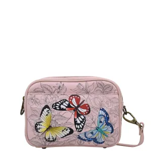 Twin Zippered Crossbody - 8457