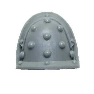 Warhammer 40K Forgeworld Imperial Fists Command Squad Shoulder Pad R A Studded