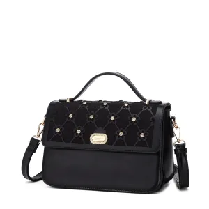 Wildflower Handmade Crossbody Satchel Evening Bag [KOS3002]