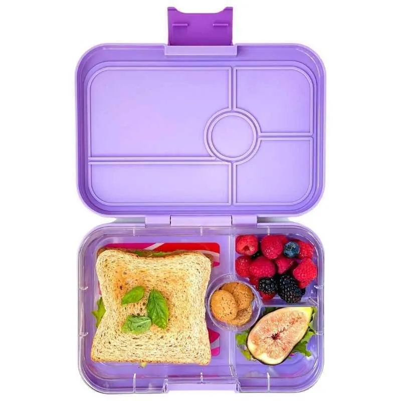 Yumbox Tapas Adult Leakproof Bento Lunch Box (4 Compartment)  - Various Colours